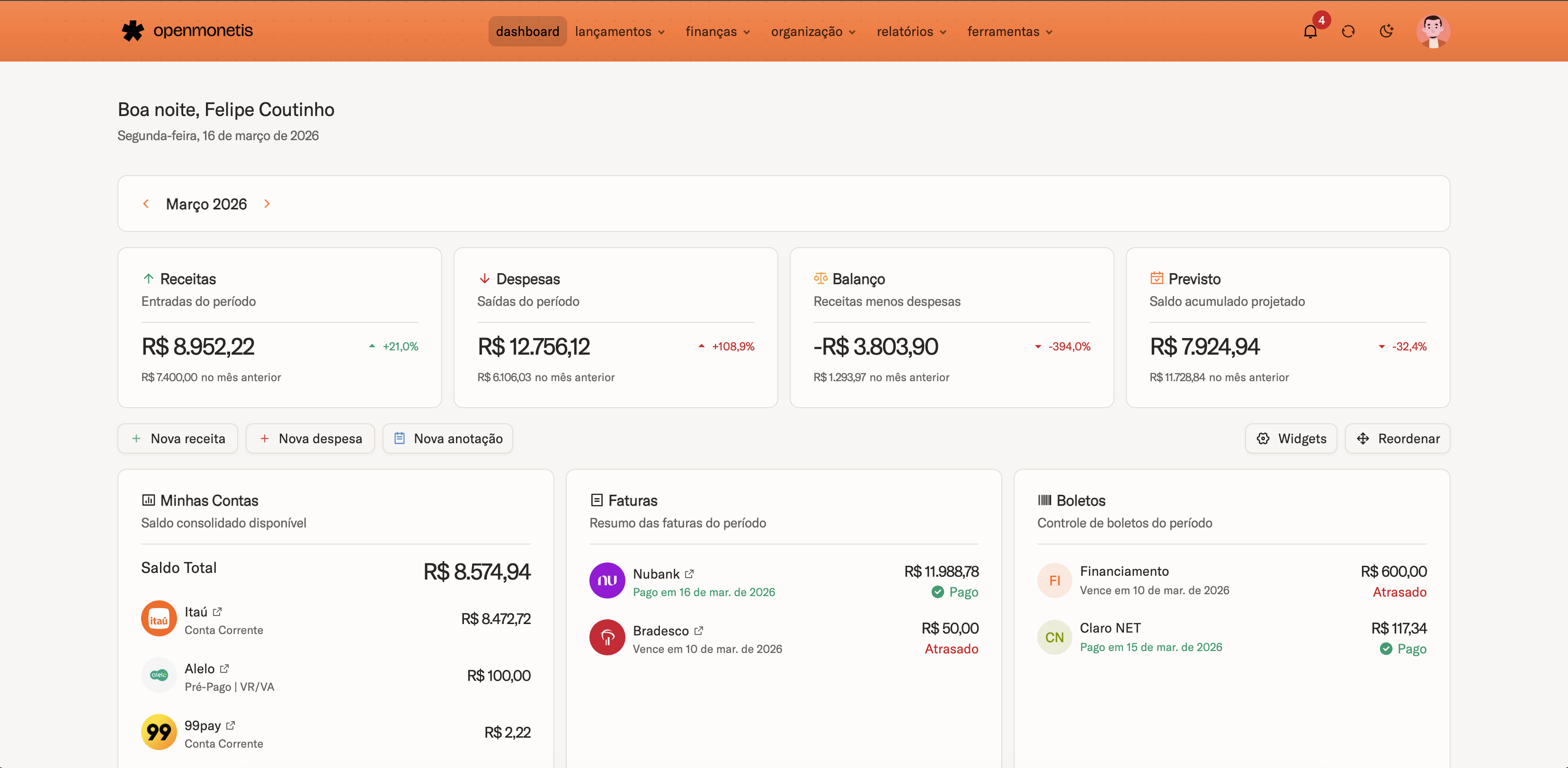 Dashboard Preview