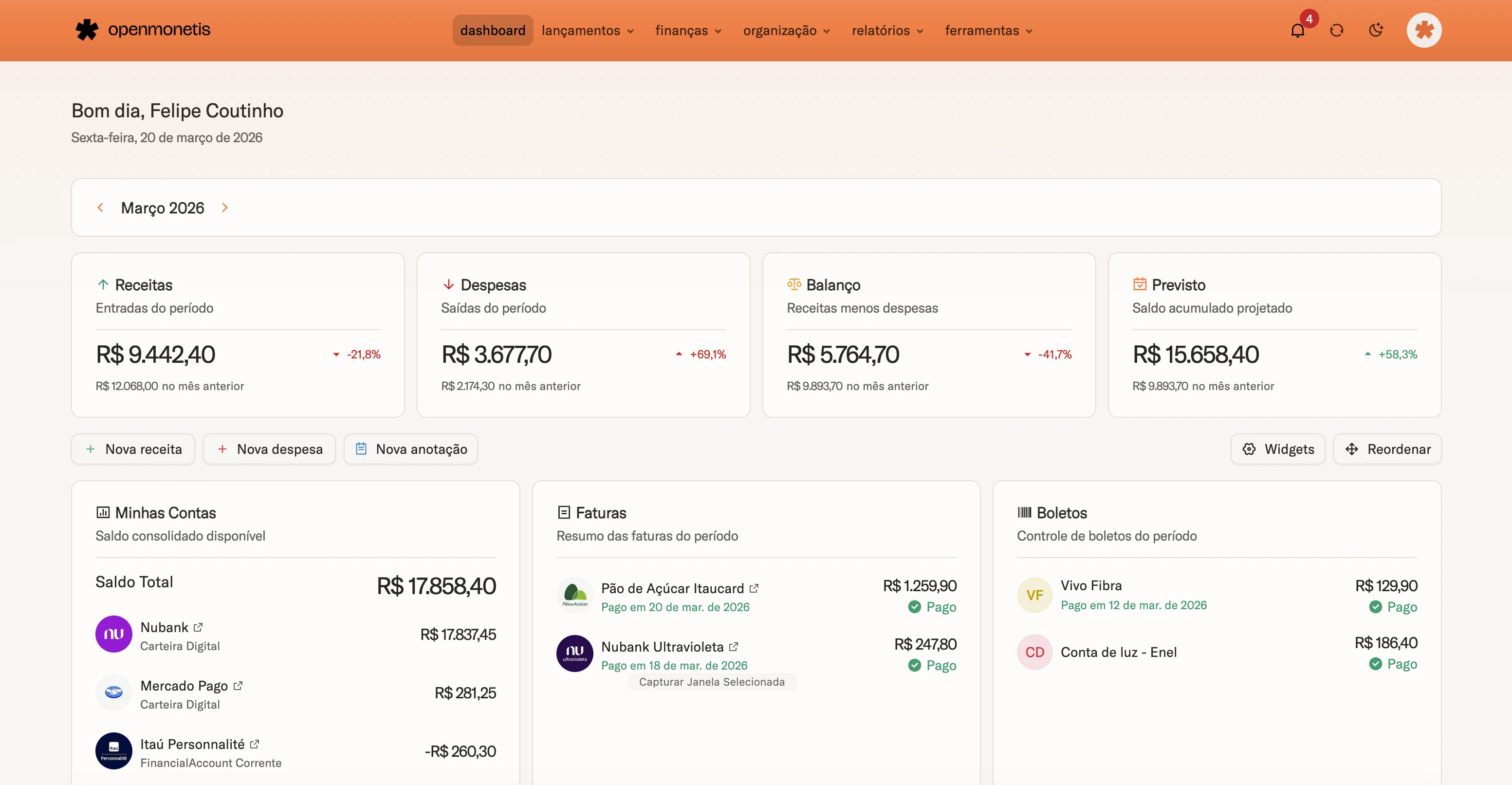 Dashboard Preview