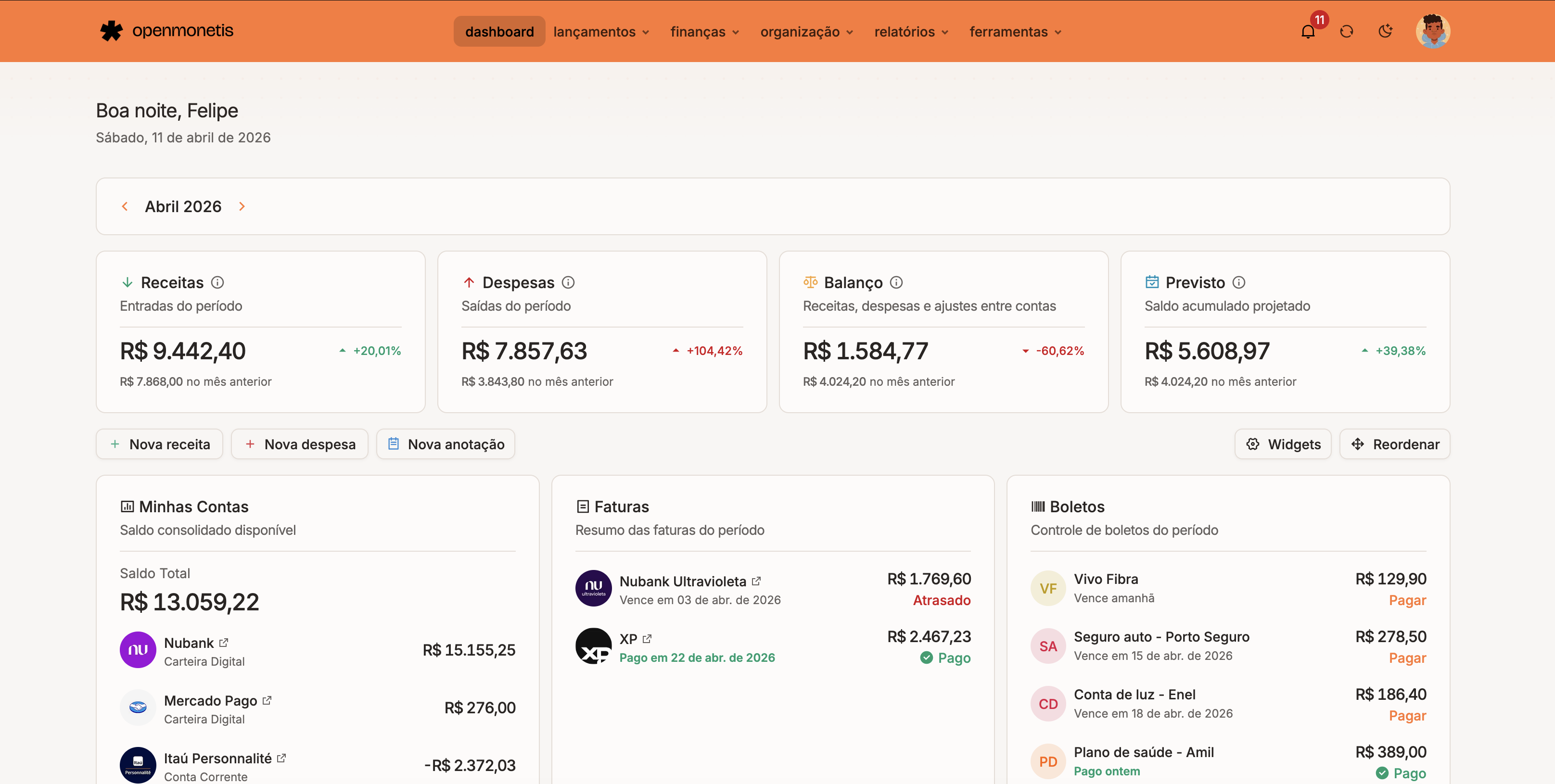 Dashboard Preview