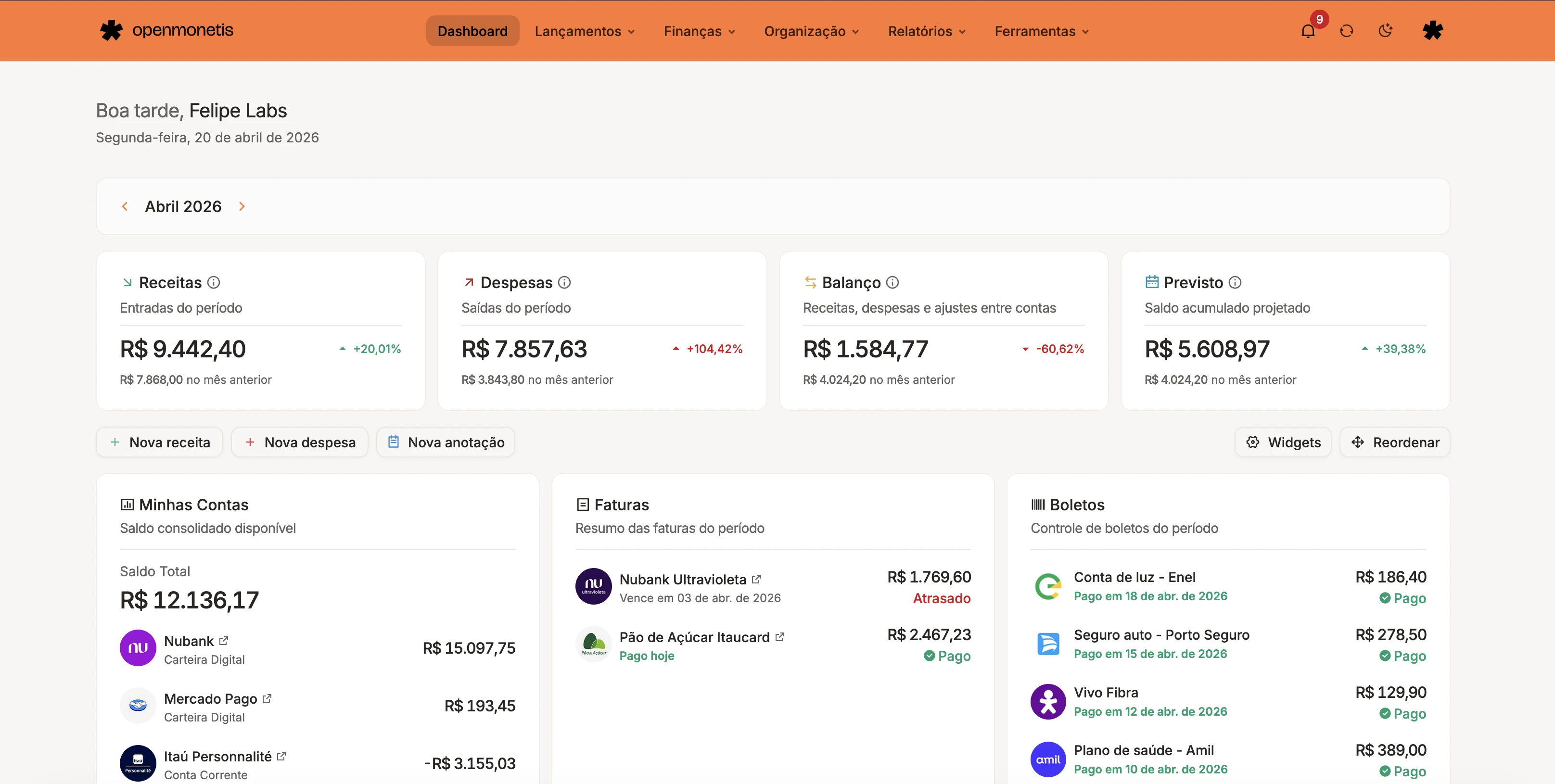 Dashboard Preview
