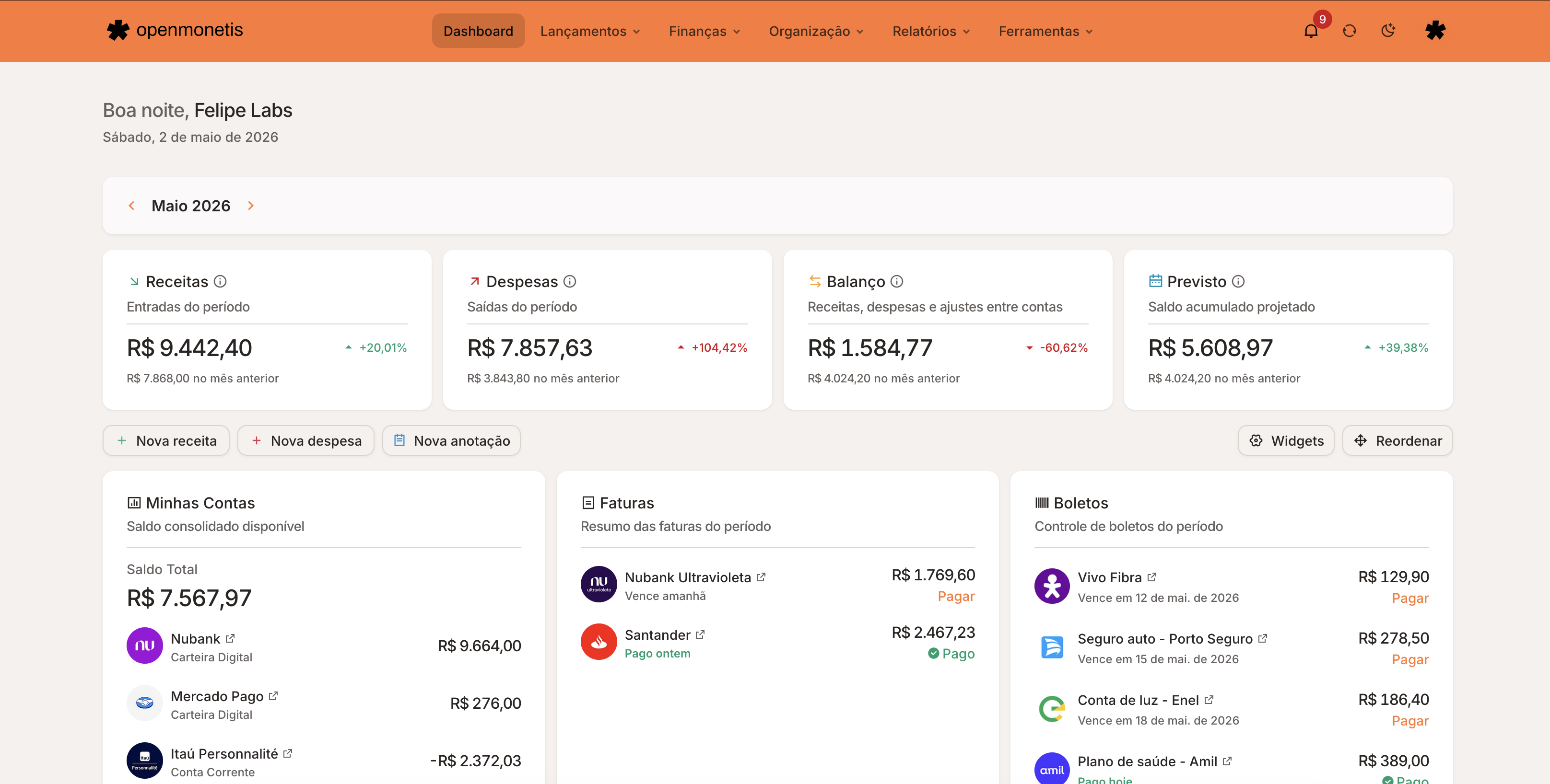 Dashboard Preview