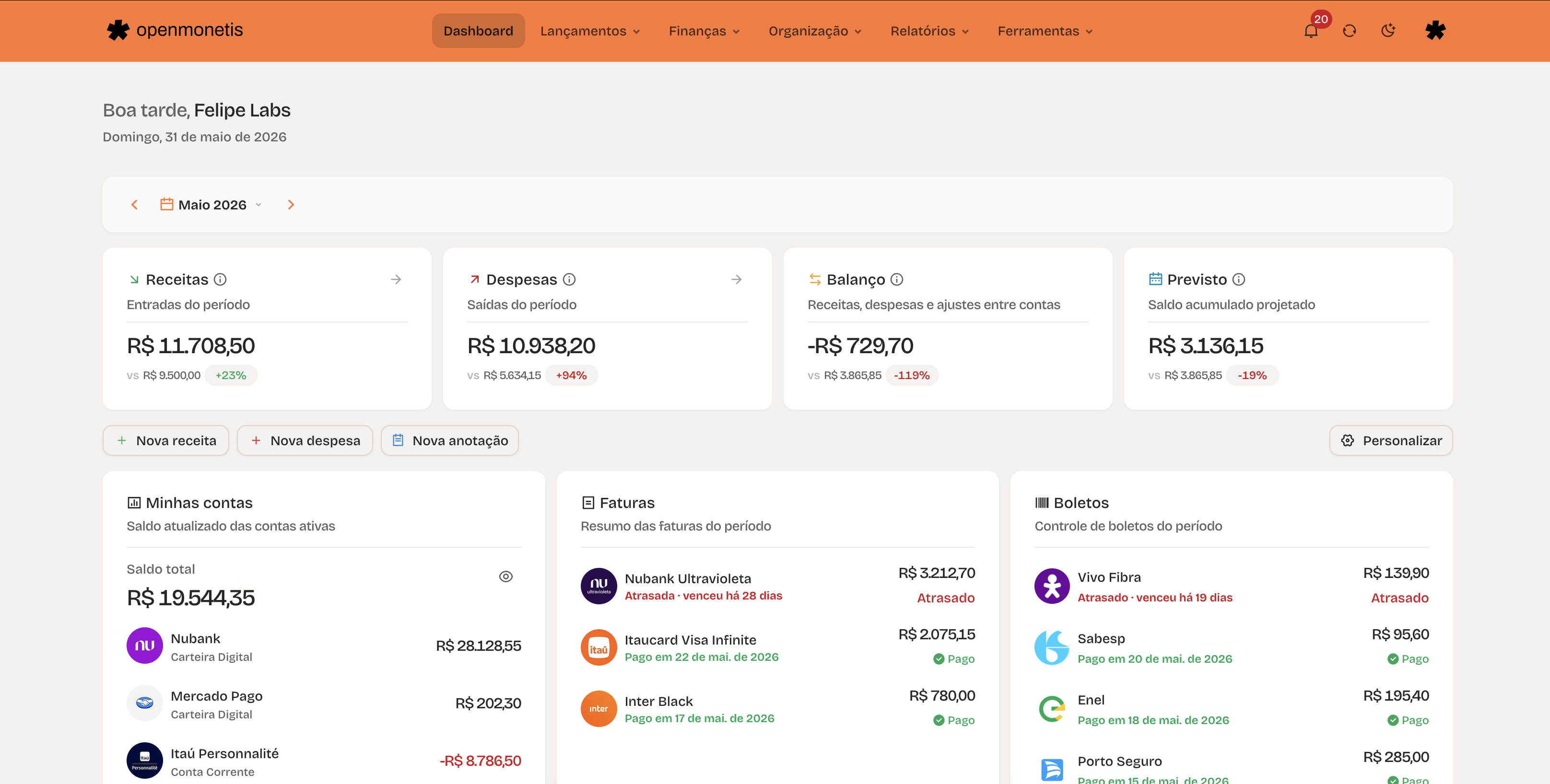 Dashboard Preview